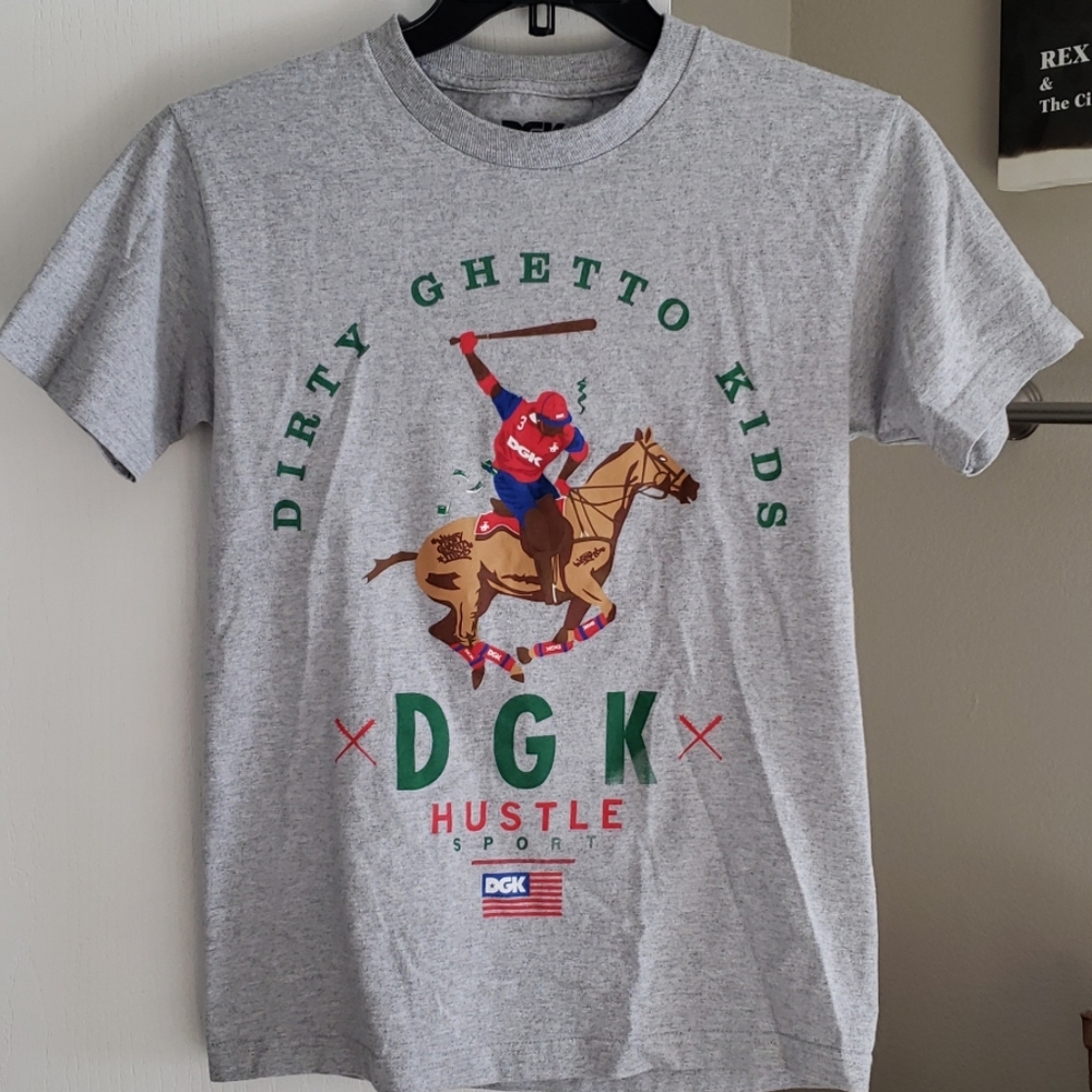 DGK POLO PLAYER SHIRT SIZE S
